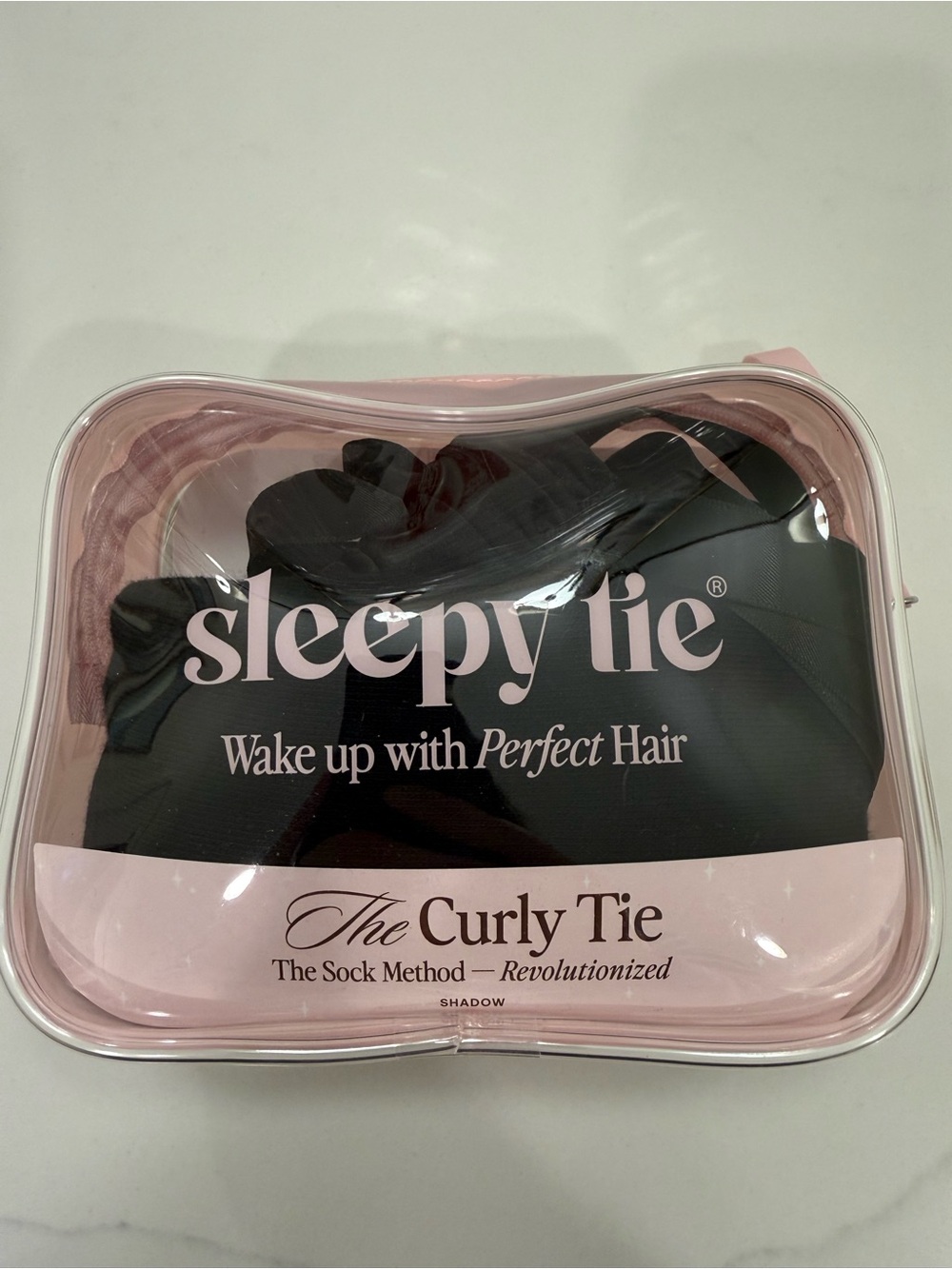 sleepy tie The Curly Tie Hair Styling Set — Black